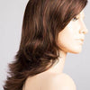 Alive | Mini Lace Front Mono Part | Synthetic Wig | Ellen Wille | Petite Average - DARK CHOCOLATE MIX 6.33.4 | Dark Brown base with Light Reddish Brown Highlights