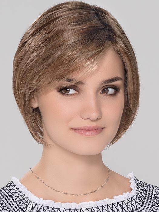 Amy Small Deluxe | Lace Front Mono Top Part Hand Tied Synthetic Wig | Ellen Wille Petite - Image Maker Wigs Online
