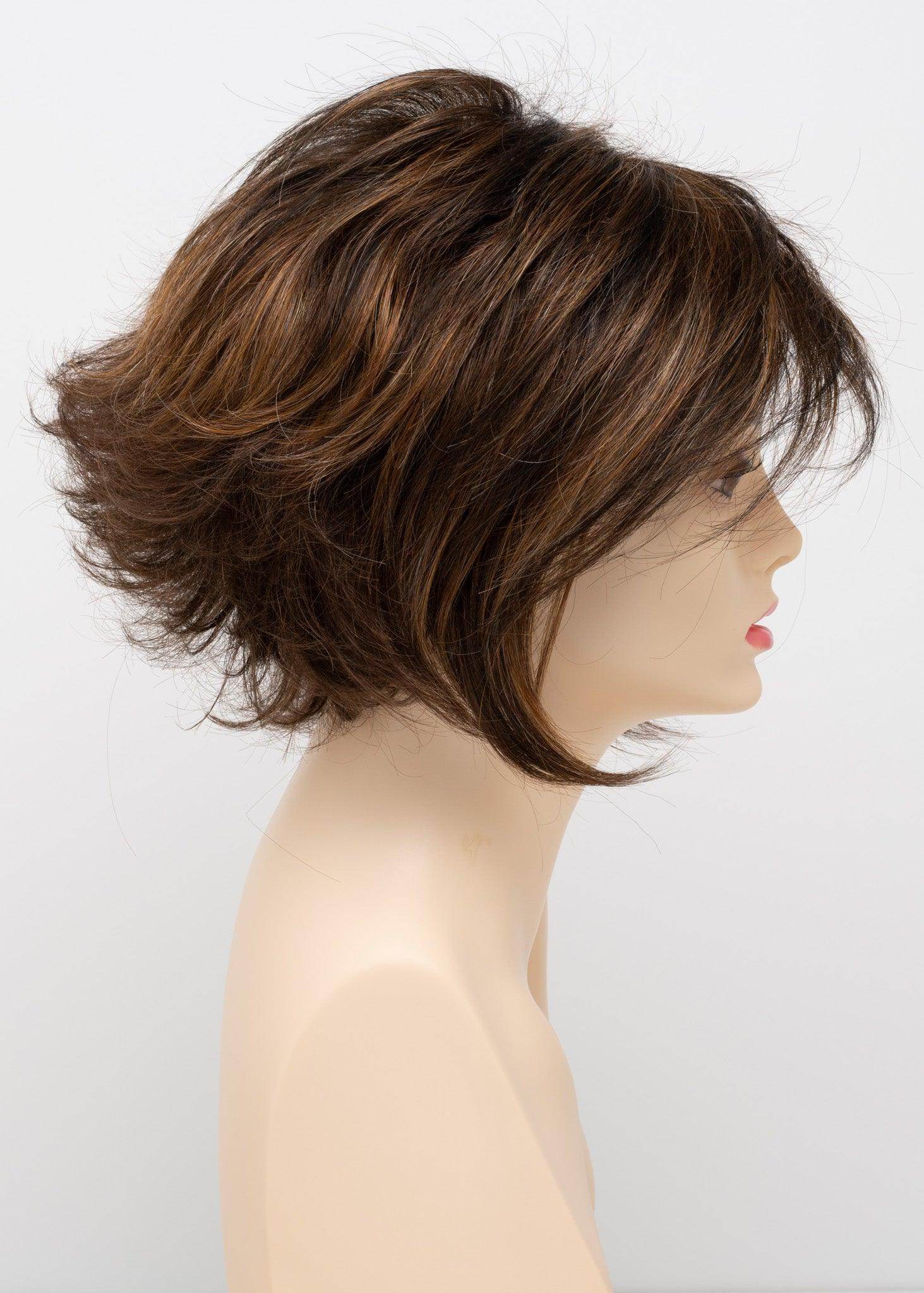 Angie | Lace Front Mono Top Wig | Synthetic | Envy | Angie-Chocolate Cherry | Envy Wig | Image Maker Wigs Online