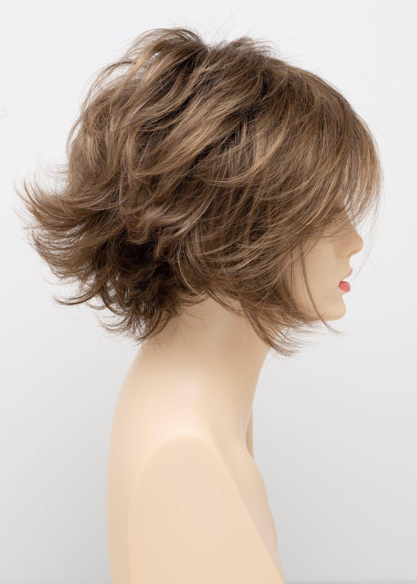 Angie | Lace Front Mono Top Wig | Synthetic | Envy | Angie-Toasted Sesame | Envy Wig | Image Maker Wigs Online