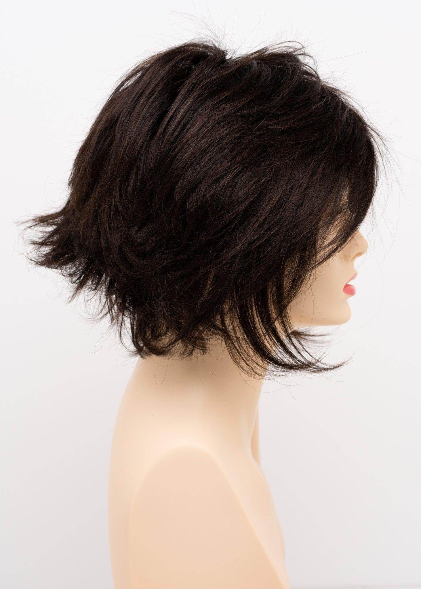 Angie | Lace Front Mono Top Wig | Synthetic | Envy | Angie-Dark Brown | Envy Wig | Image Maker Wigs Online