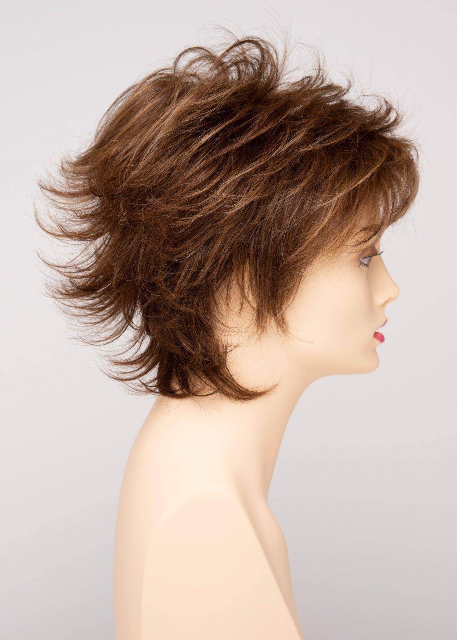 Aria | EnvyHair Human/Synthetic Blend Wig | Open Cap Construction | Envy Alan Eaton | Light Brown | Envy Wig | Image Maker Wigs Online