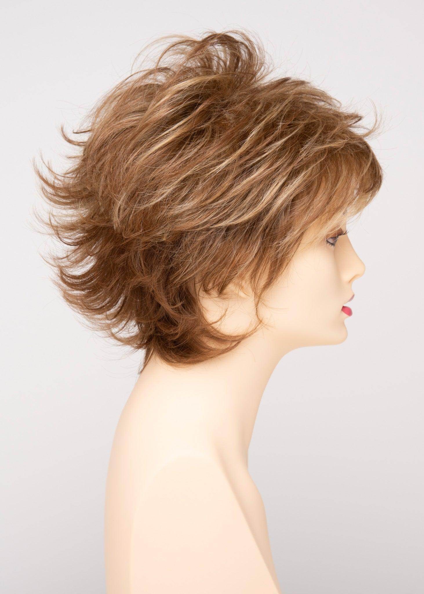 Aria | EnvyHair Human/Synthetic Blend Wig | Open Cap Construction | Envy Alan Eaton | Dark Blonde | Envy Wig | Image Maker Wigs Online