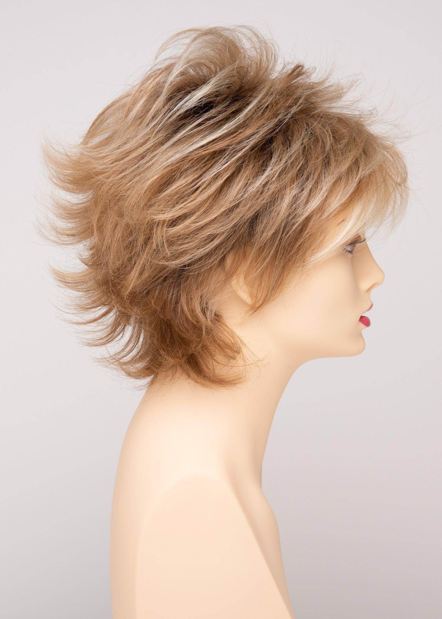 Aria | EnvyHair Human/Synthetic Blend Wig | Open Cap Construction | Envy Alan Eaton | Sparkling Champagne | Envy Wig | Image Maker Wigs Online
