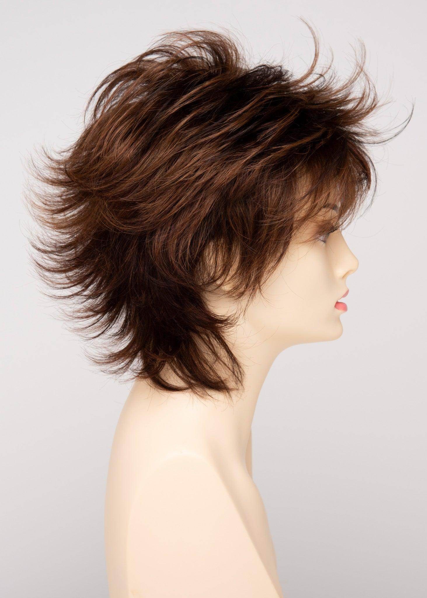 Aria | EnvyHair Human/Synthetic Blend Wig | Open Cap Construction | Envy Alan Eaton | Cinnamon Raisin | Envy Wig | Image Maker Wigs Online
