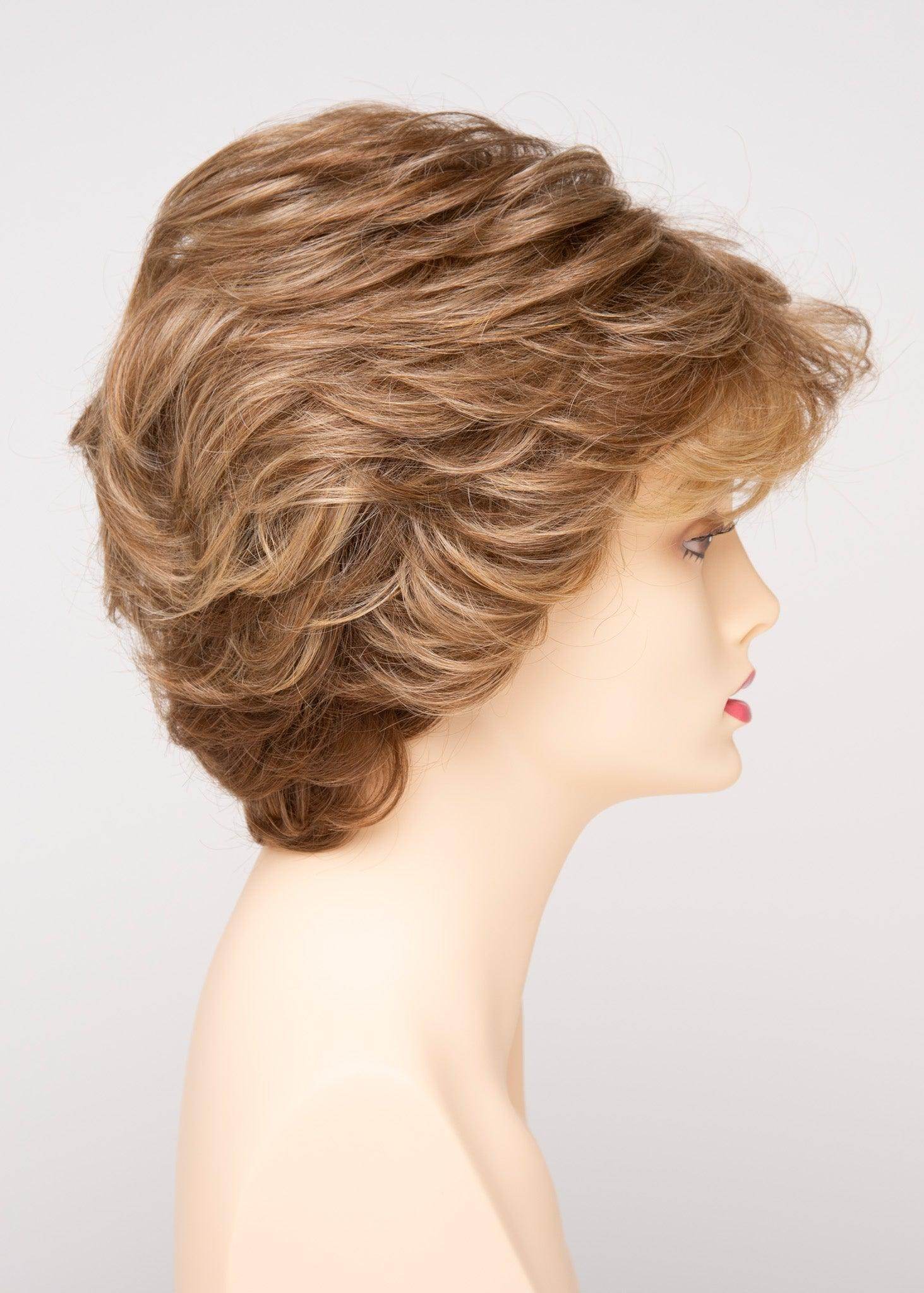 Aubrey | Mono Top Hand-Tied Wig | 30/70 Human Hair Blend | Envy | Dark Blonde | Envy Wig | Image Maker Wigs Online