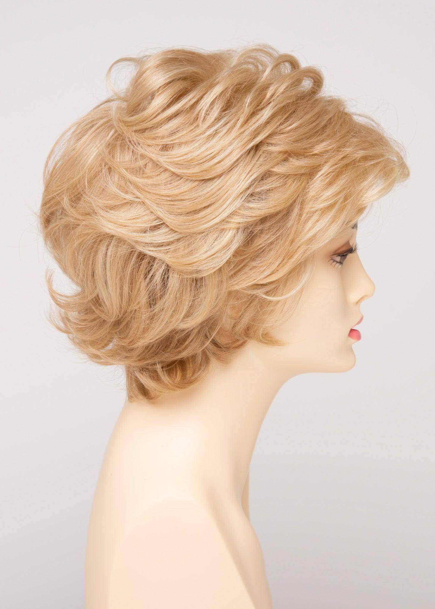 Aubrey | Mono Top Hand-Tied Wig | 30/70 Human Hair Blend | Envy | Lighter Red | Envy Wig | Image Maker Wigs Online
