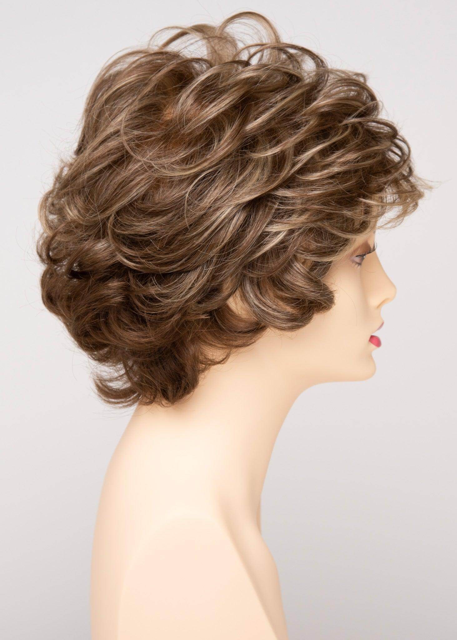 Aubrey | Mono Top Hand-Tied Wig | 30/70 Human Hair Blend | Envy | Almond Breeze | Envy Wig | Image Maker Wigs Online