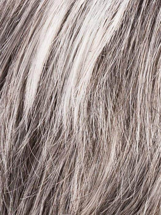 Aura | SALT/PEPPER-MIX | Hand-Tied Lace Front Synthetic Wig by Ellen Wille | Image Maker Wigs Online