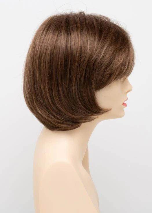 Be Blunt Bob Hair Topper | Lace Front, Monofilament Part by Envy | 100% Synthetic Fiber - Image Maker Wigs Online