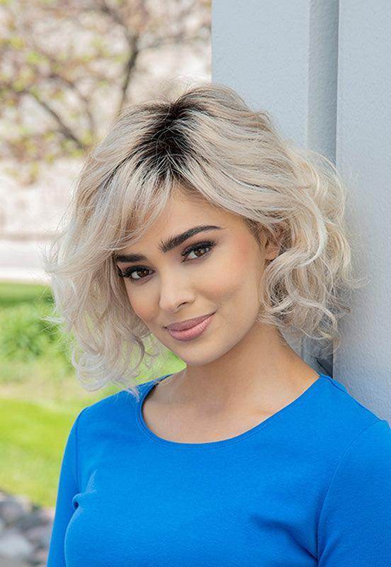 Bianca Wig – Synthetic Ready - to - Wear Bob with Open Top Envy - Image Maker Wigs Online