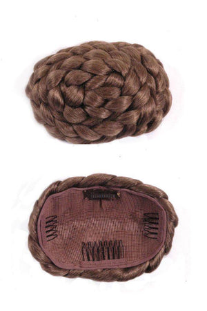 Braided Chignon | Synthetic Hair Accessory | Addition | Extension | Look of Love - Image Maker Wigs Online