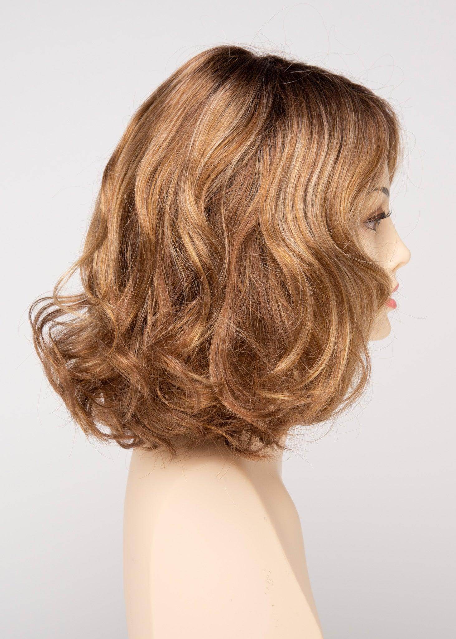 Brittaney | Mono Crown Lace Front Wig | Envy | Brittaney-Golden Nutmeg | Envy Wig | Image Maker Wigs Online