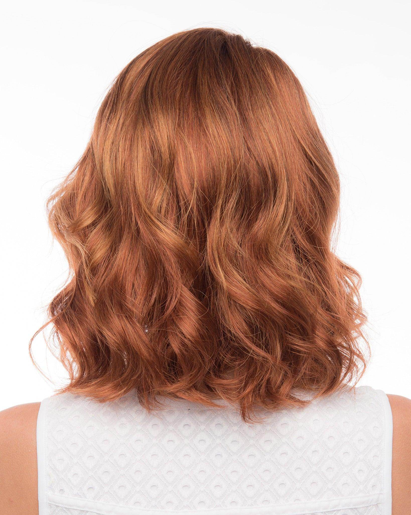 Brittaney | Mono Crown Lace Front Wig | Envy | Brittaney-Lighter Red | Envy Wig | Image Maker Wigs Online