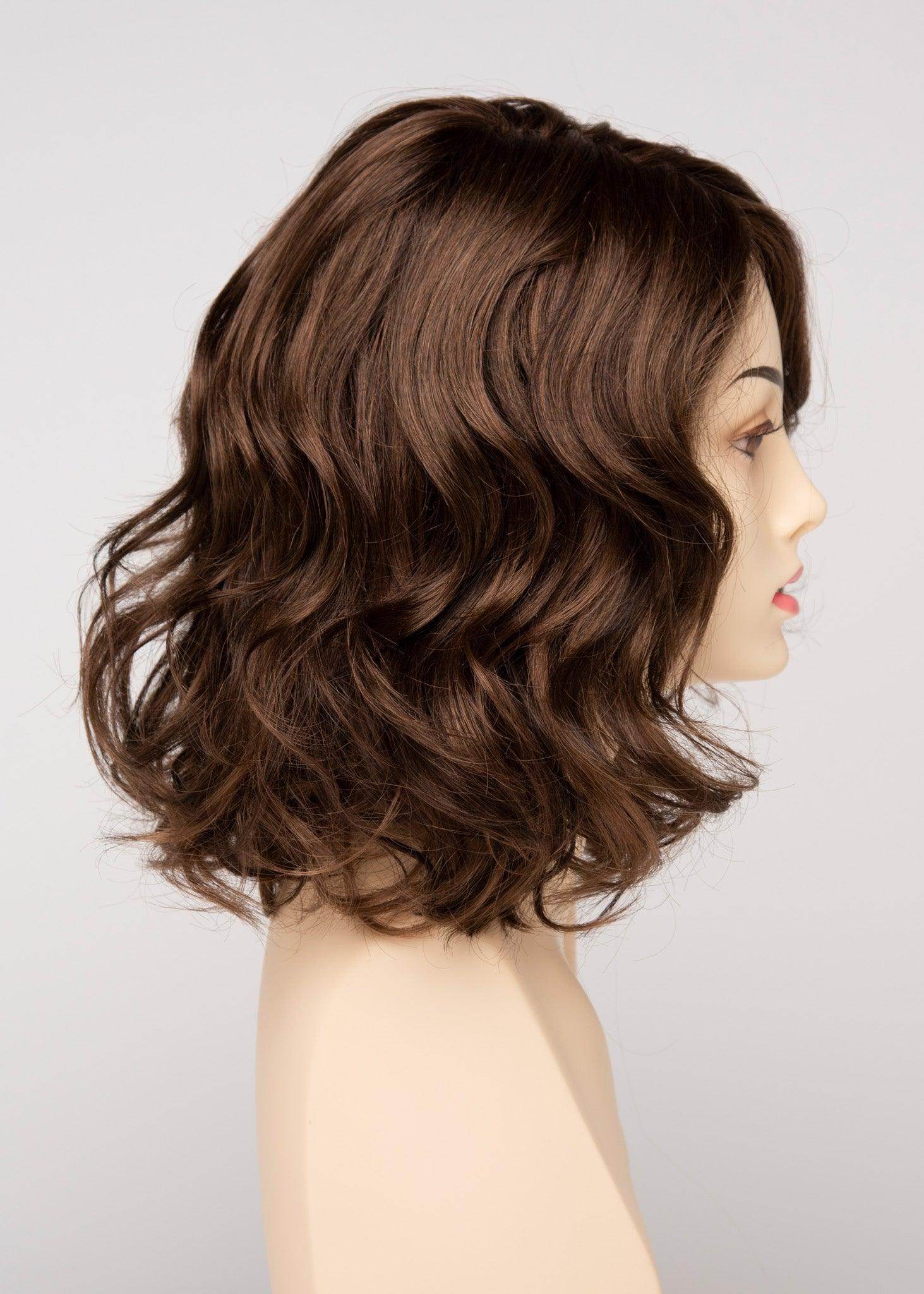Brittaney | Mono Crown Lace Front Wig | Envy | Brittaney-Medium Brown | Envy Wig | Image Maker Wigs Online
