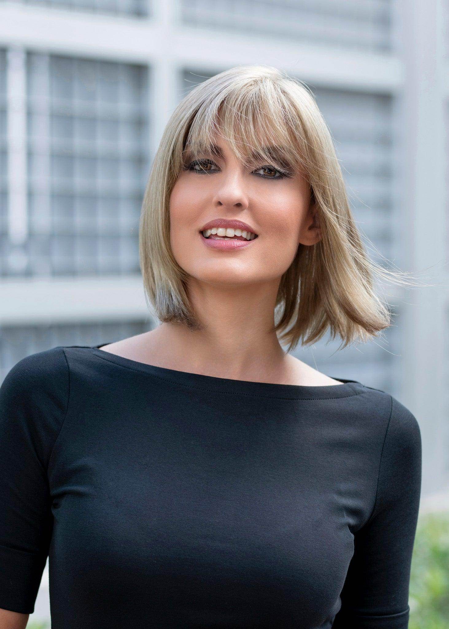 CARLEY | Short Hair | Ready to Wear | Mono top | Synthetic Wig | Envy | Alan Eaton - Image Maker Wigs Online