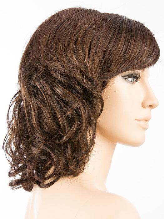 Cat | DARK-CHOCOLATE-MIX | Wavy Curly Synthetic Wig by Ellen Wille | Image Maker Wigs Online