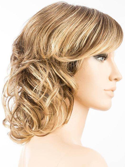Cat | LIGHT-BERNSTEIN-ROOTED | Wavy Curly Synthetic Wig by Ellen Wille | Image Maker Wigs Online