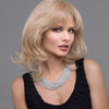 Danielle | Human Synthetic Blend | Mono Top | Lace Front | Synthetic Wig | Envy |Alan Eaton - Vanilla Butter