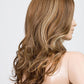 DIVA by ELLEN WILLE in TOBACCO ROOTED 12.26.27 | Lightest Brown, Light Golden Blonde, and Dark Strawberry Blonde blend with Dark Shaded Roots