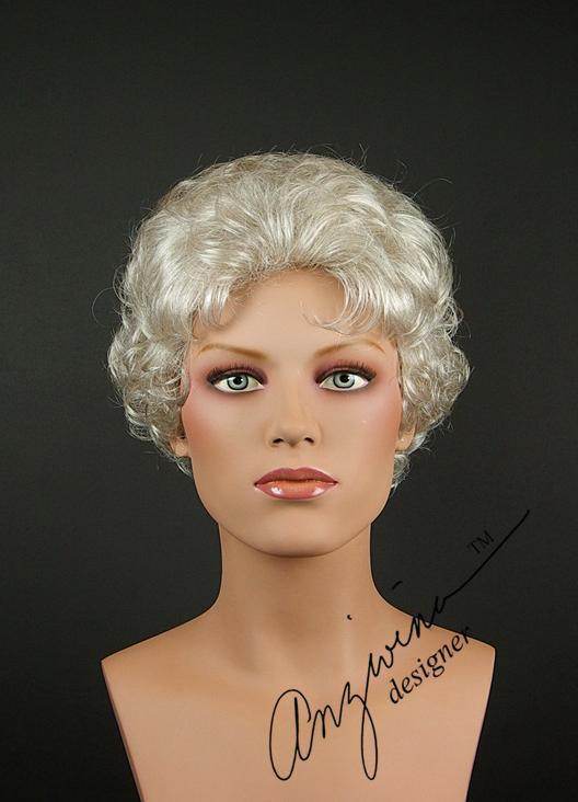 Elle | Kanekalon Fiber Wig | Synthetic | Curly | Wavy | Hand tied | Look of Love - Image Maker Wigs Online