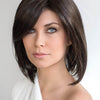 Icone Wig by Ellen Wille | Elegant Long Bob with Extended Lace Front - ICONE by ELLEN WILLE in ESPRESSO MIX 4.2 | Darkest Brown and Black/Dark Brown Blend