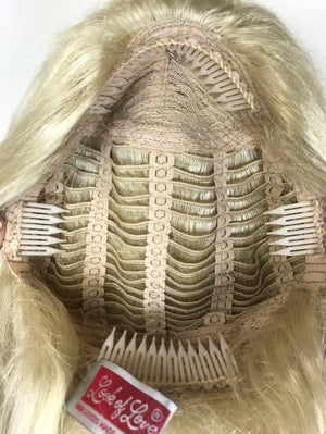 Extra - Long Demi 3/4 Cap Wig “S” Waved Curls 16" - 27" Look of love - Image Maker Wigs Online