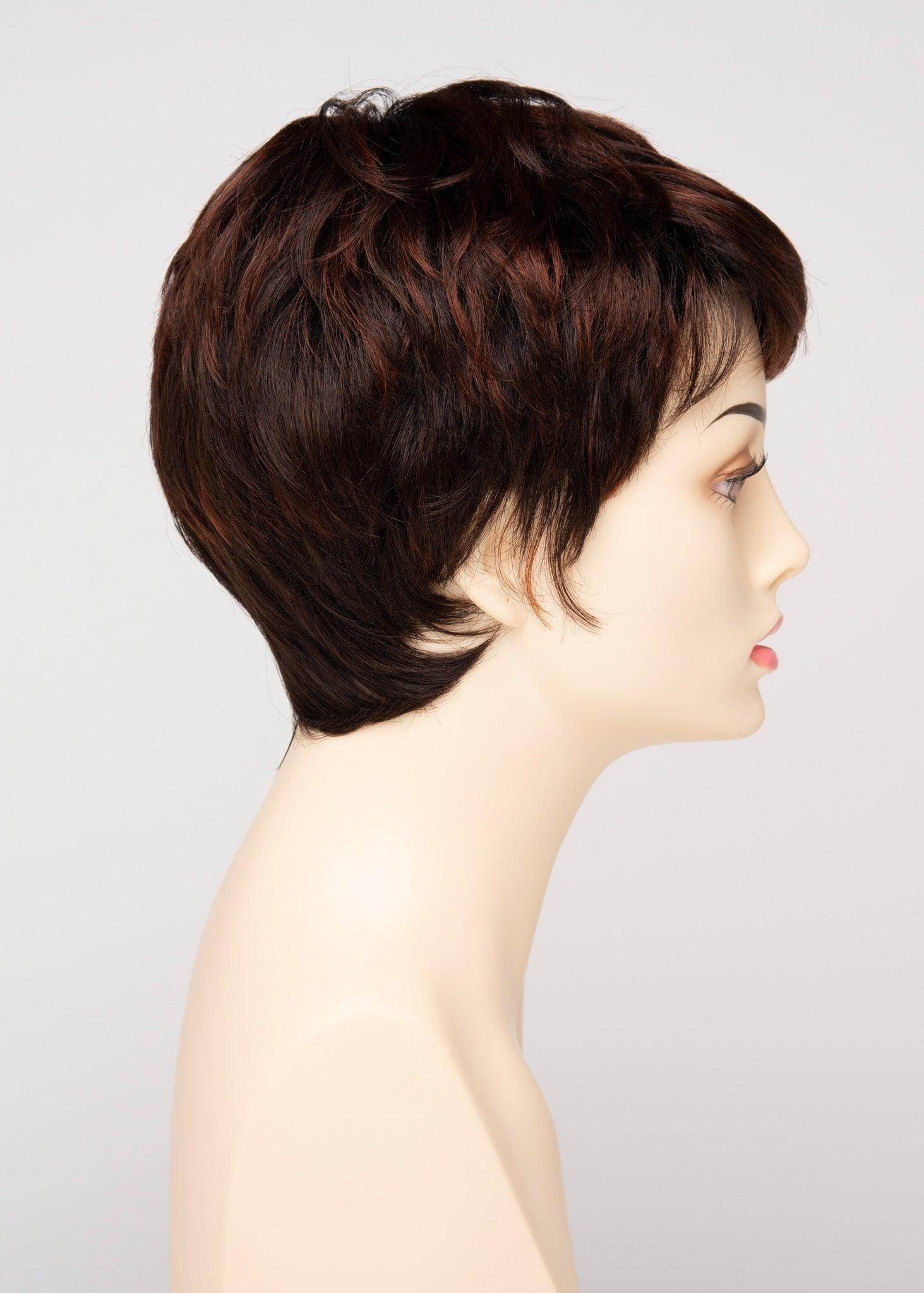 FIONA - EnvyHair Monofilament Top Crown Lace Front Wig Pixi Cut - Image Maker Wigs Online