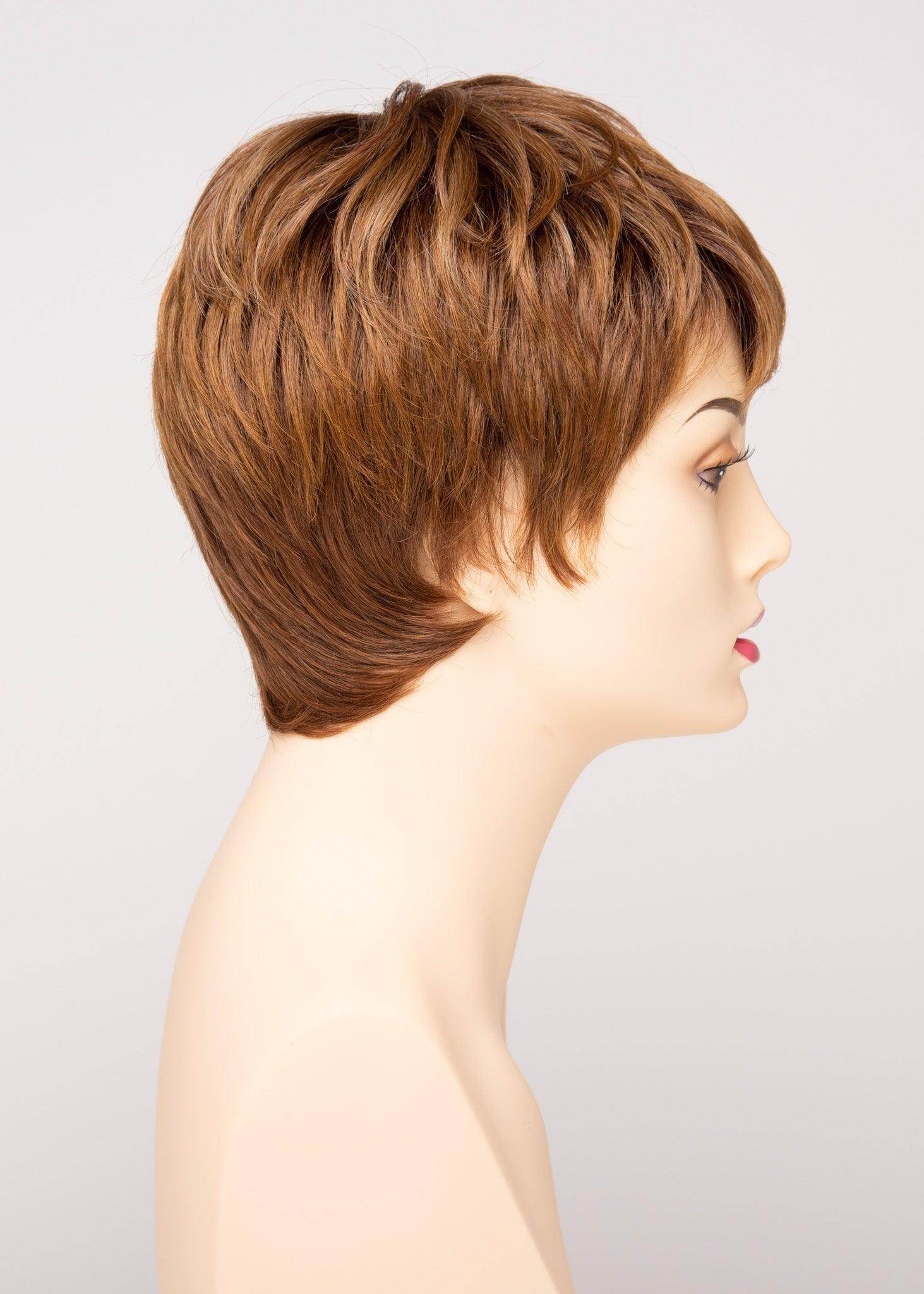 FIONA - EnvyHair Monofilament Top Crown Lace Front Wig Pixi Cut - Image Maker Wigs Online