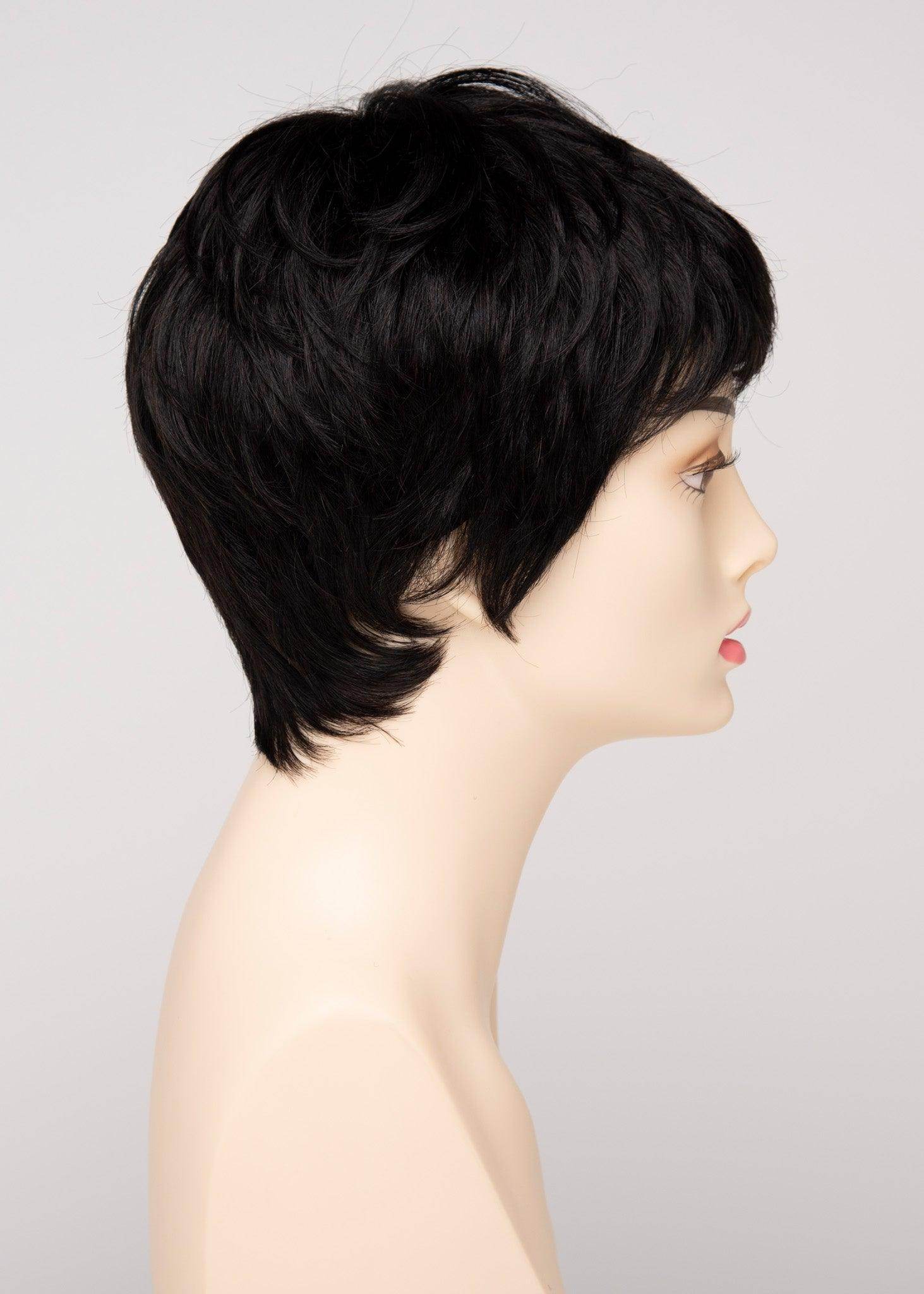 FIONA - EnvyHair Monofilament Top Crown Lace Front Wig Pixi Cut - Image Maker Wigs Online