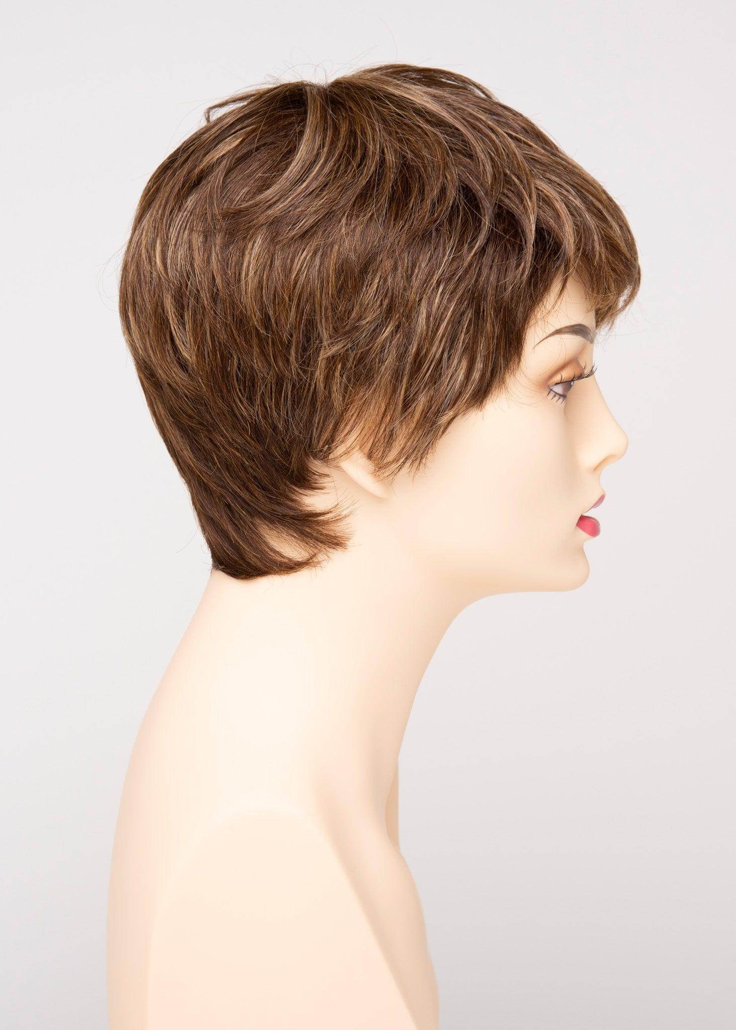FIONA - EnvyHair Monofilament Top Crown Lace Front Wig Pixi Cut - Image Maker Wigs Online