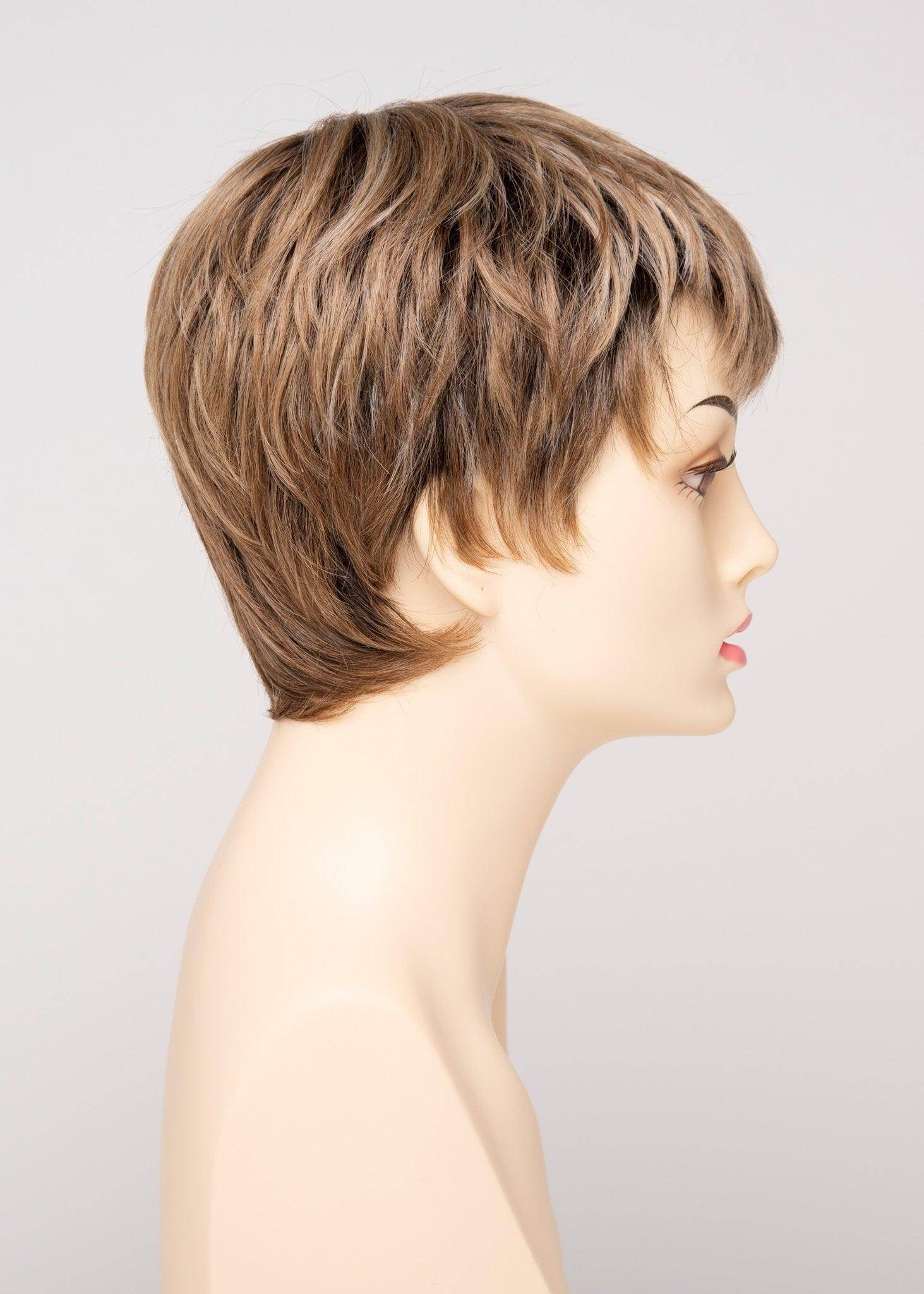 FIONA - EnvyHair Monofilament Top Crown Lace Front Wig Pixi Cut - Image Maker Wigs Online
