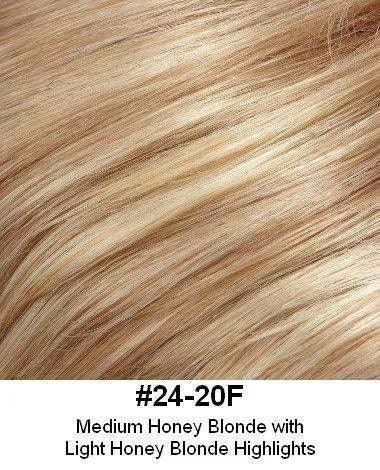 Glamorous Lengths 18"–21" Barrette Clip Hair Extension | Pre - Curled Synthetic | Look of Love 322 - Image Maker Wigs Online