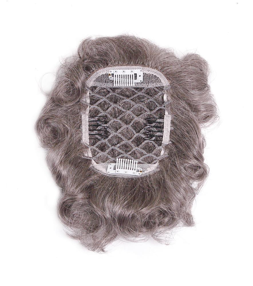 Hair Topper 5.25 x 4 base 4 - 1/2" Long Synthetic by Look of Love - Image Maker Wigs Online