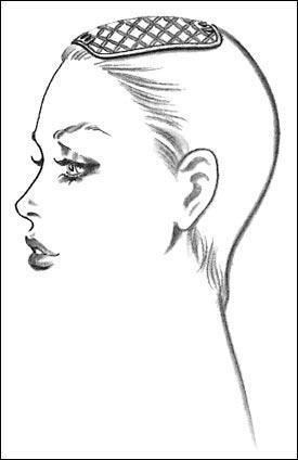Hair Topper 5.25 x 4 base 4 - 1/2" Long Synthetic by Look of Love - Image Maker Wigs Online