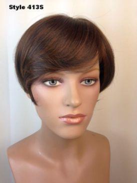 Hair Topper HD Synthetic Addition 7"x5.5" Base 7" by Look of Love - Image Maker Wigs Online