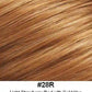 Human 16” hair extension Add Volume |Attachment Single large size snap comb clip for Temple Sides Crown | Look of Love - Image Maker Wigs Online