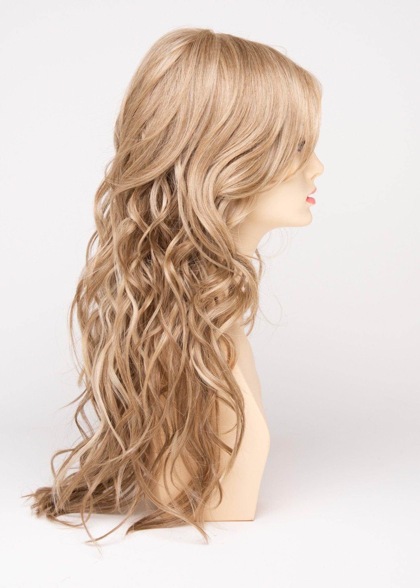 Krista - EnvyHair Human Hair Synthetic Blend Mono Top Wig by Envy - Image Maker Wigs Online