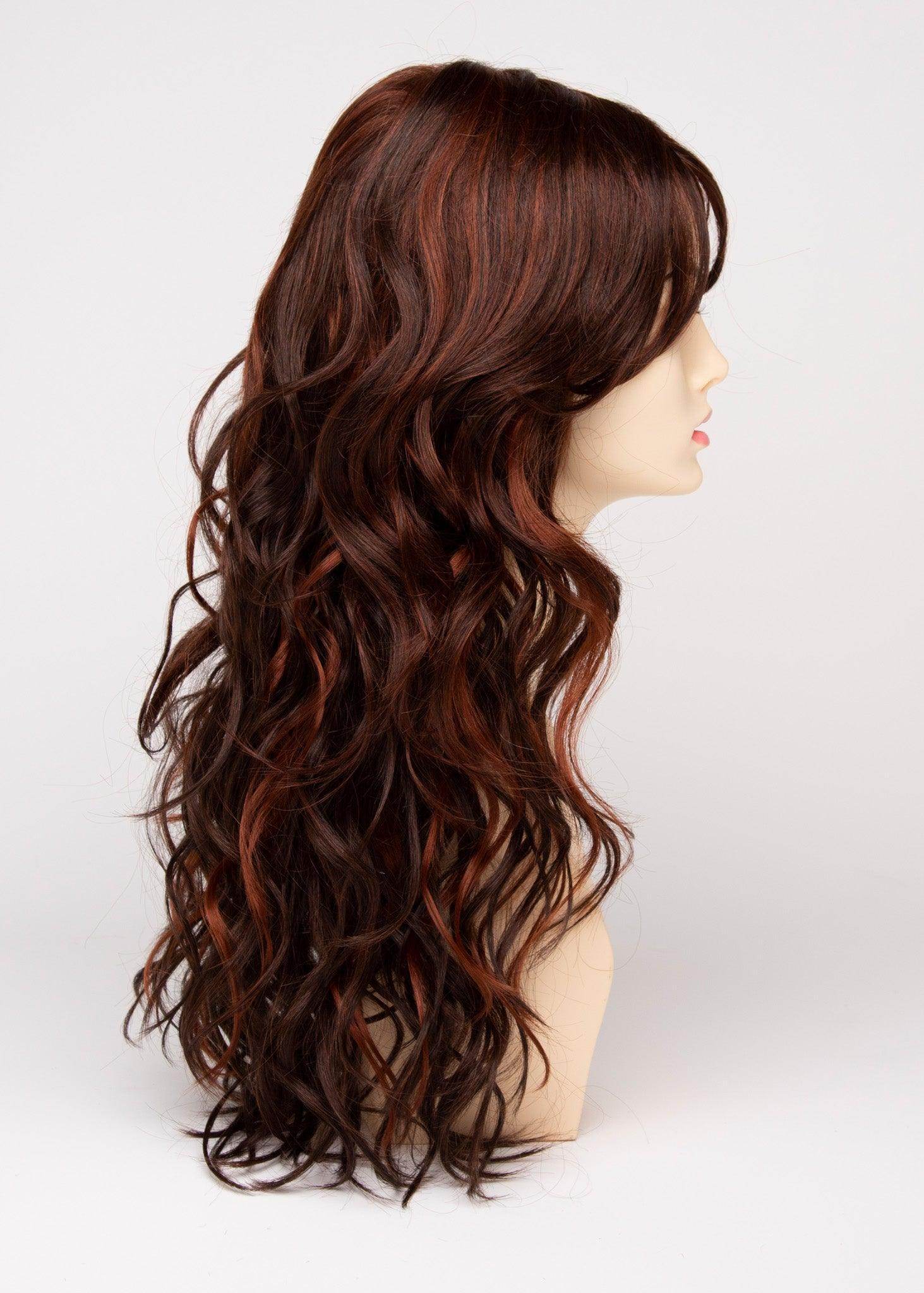 Krista - EnvyHair Human Hair Synthetic Blend Mono Top Wig by Envy - Image Maker Wigs Online