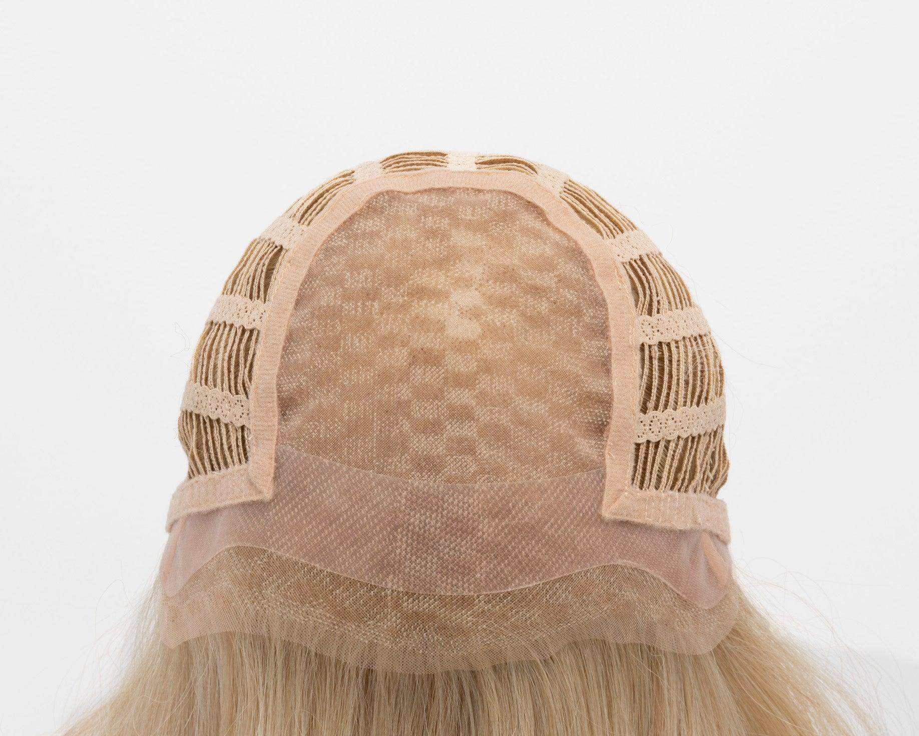 Krista - EnvyHair Human Hair Synthetic Blend Mono Top Wig by Envy - Image Maker Wigs Online