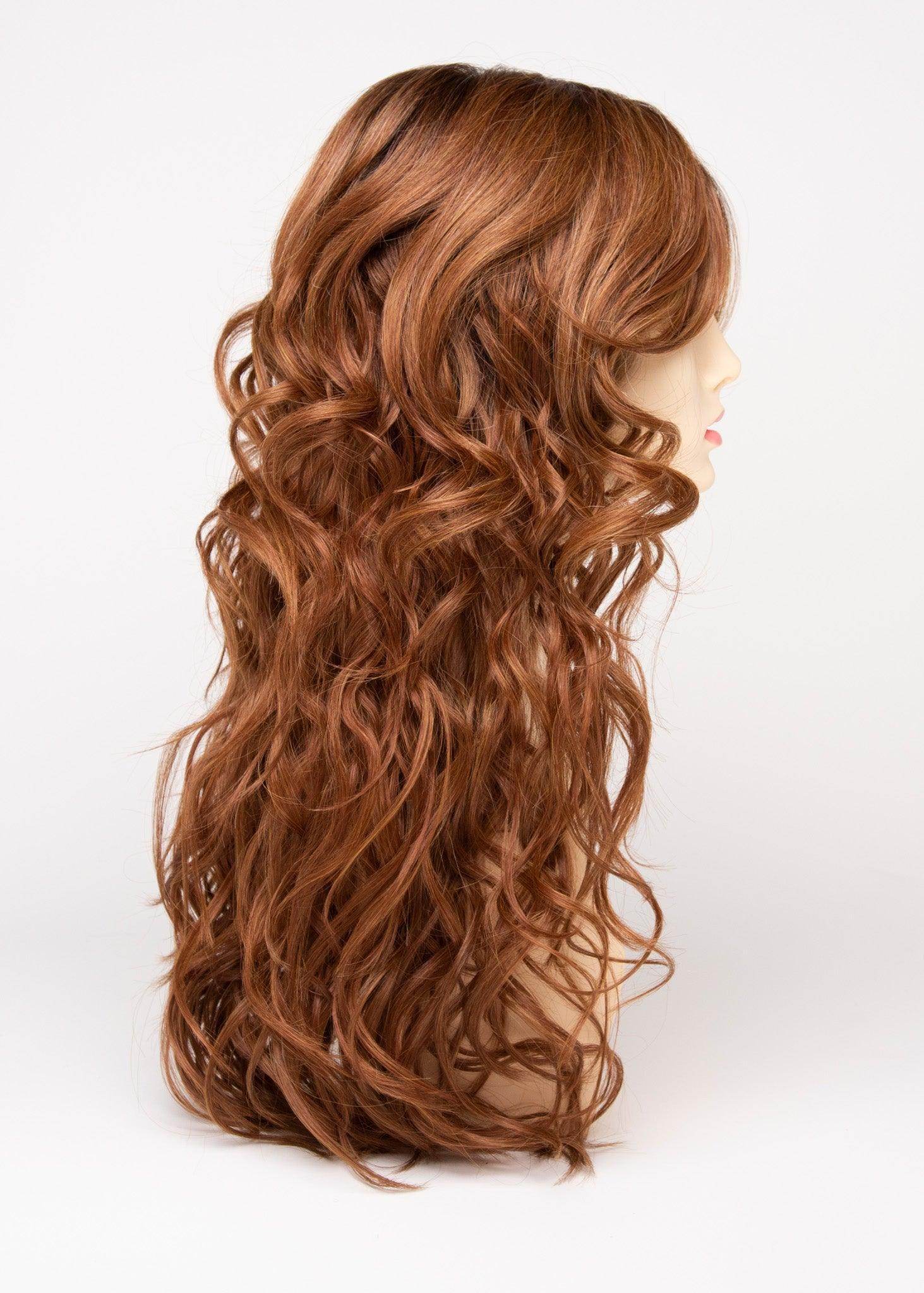 Krista - EnvyHair Human Hair Synthetic Blend Mono Top Wig by Envy - Image Maker Wigs Online