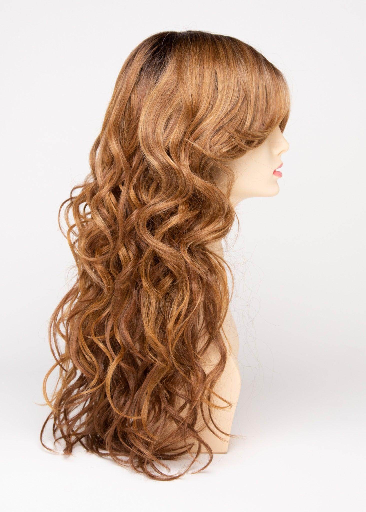 Krista - EnvyHair Human Hair Synthetic Blend Mono Top Wig by Envy - Image Maker Wigs Online