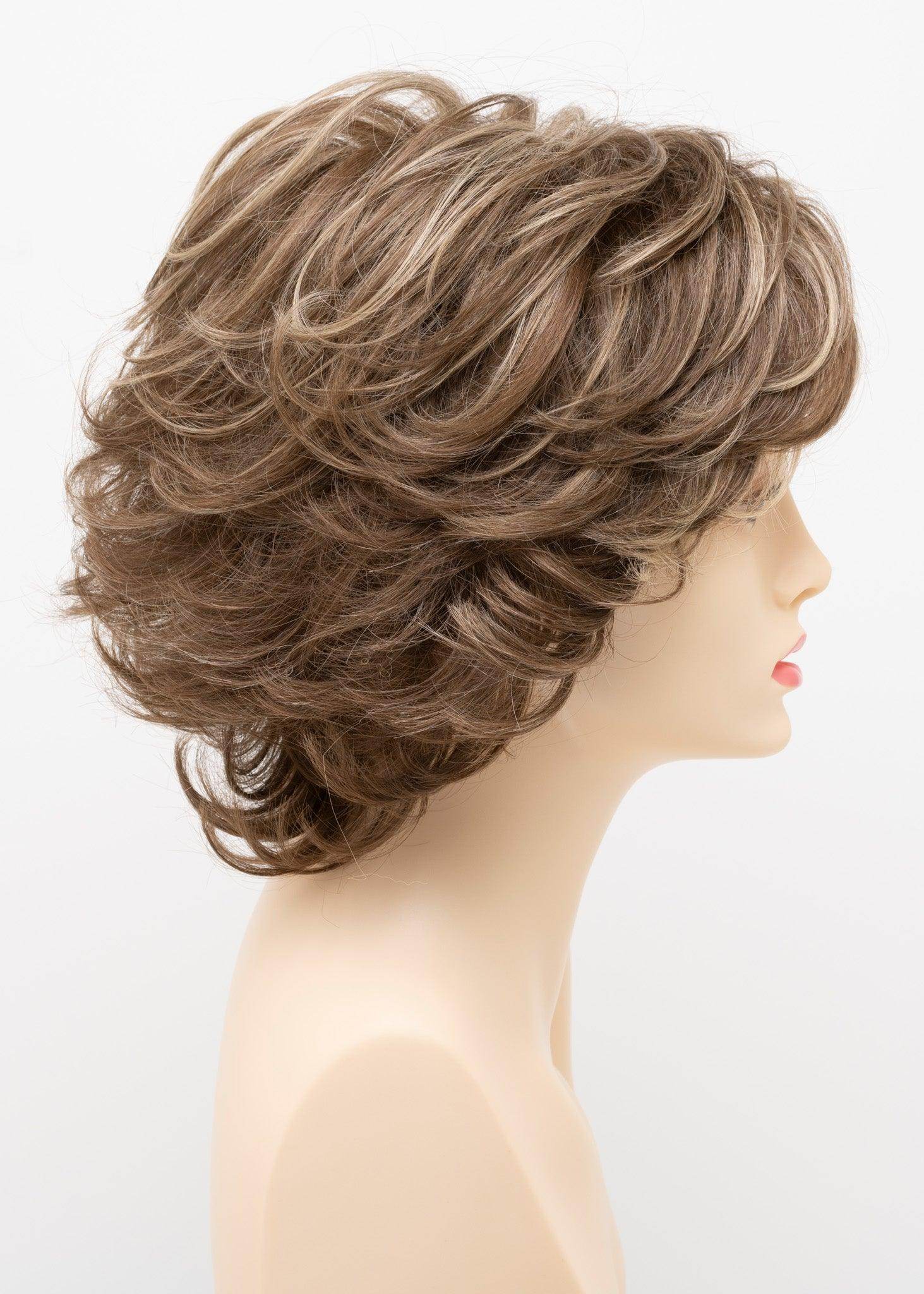 Kylie - EnvyHair Human Hair Synthetic Blend Mono Top Wig by Envy - Image Maker Wigs Online