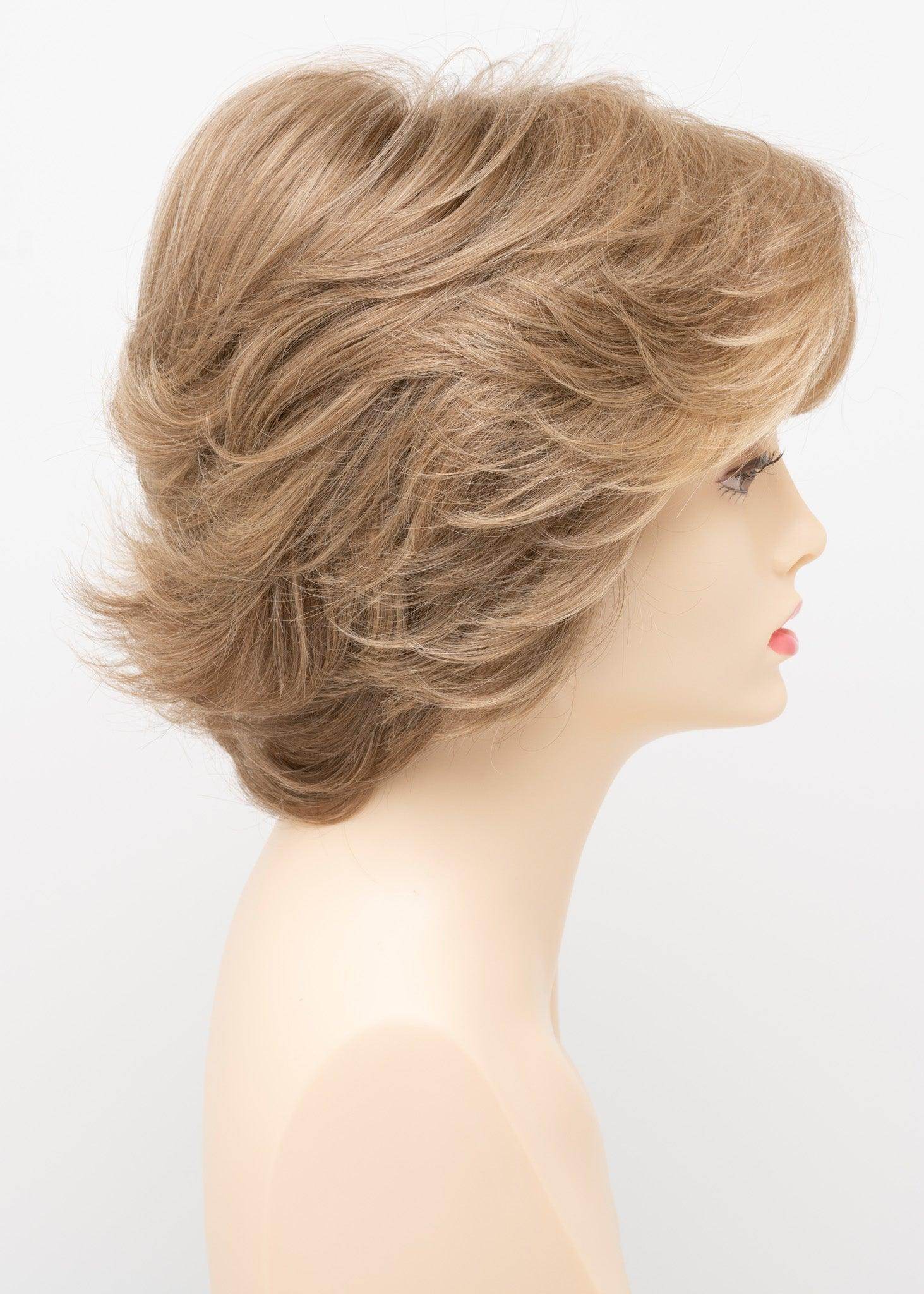 Kylie - EnvyHair Human Hair Synthetic Blend Mono Top Wig by Envy - Image Maker Wigs Online
