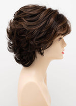 Kylie - EnvyHair Human Hair Synthetic Blend Mono Top Wig by Envy - Image Maker Wigs Online