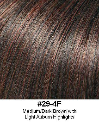 Look of Love Synthetic Bangs, pre - curled, on Velcro Strip - Image Maker Wigs Online