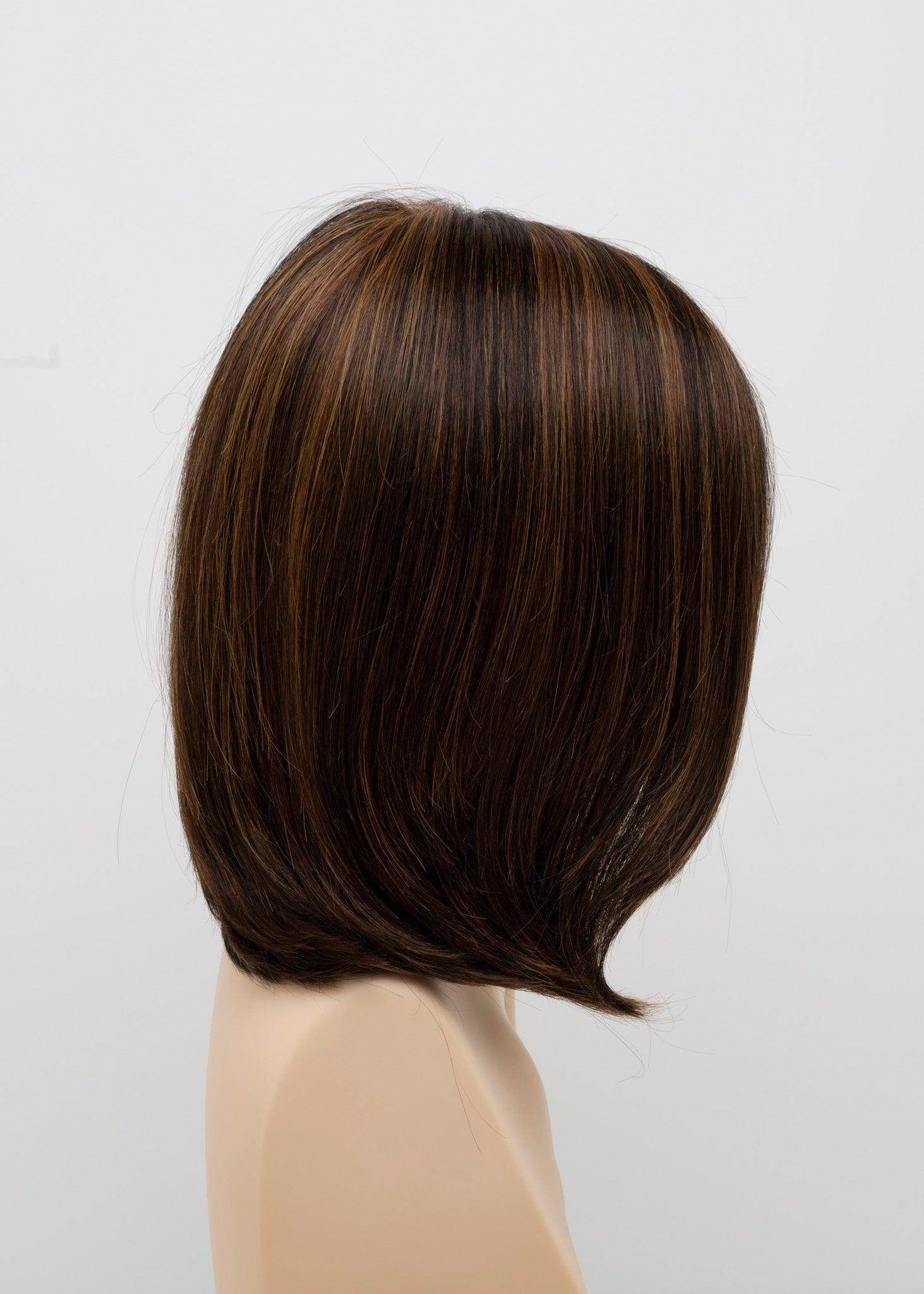 Lynsey - EnvyHair Human Hair Synthetic Blended Mono Top Wig by Envy - Image Maker Wigs Online