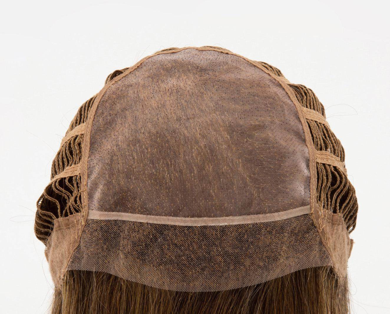 Lynsey - EnvyHair Human Hair Synthetic Blended Mono Top Wig by Envy - Image Maker Wigs Online