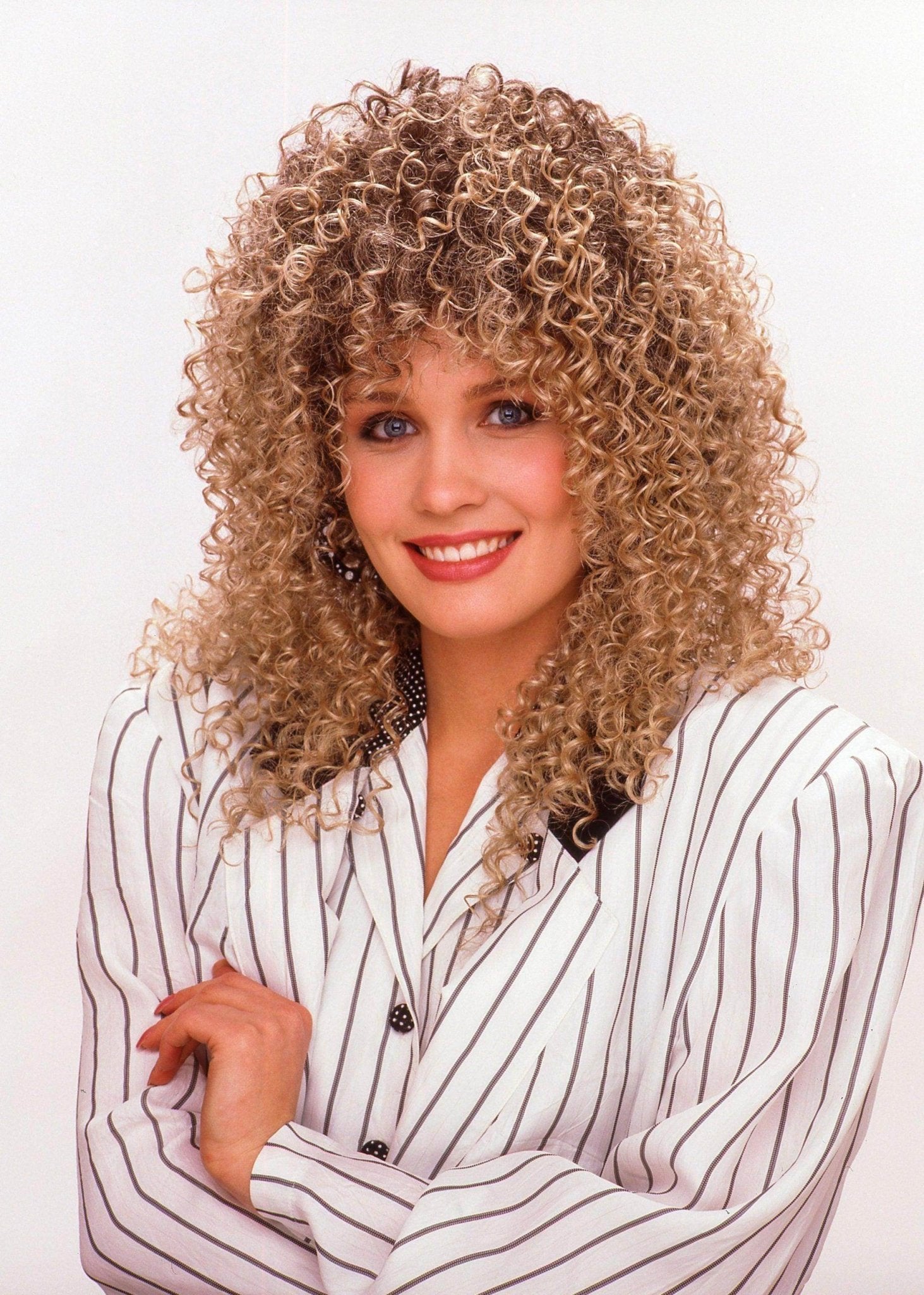 MaryAnne Wig Ready to Wear curly hair Synthetic open cap - Image Maker Wigs Online