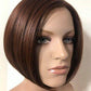 Mid - Length Bob Wig with Illusion Front Hairline | Heat - Resistant Futura Fiber | Hand - Tied Full | Look of Love - Image Maker Wigs Online